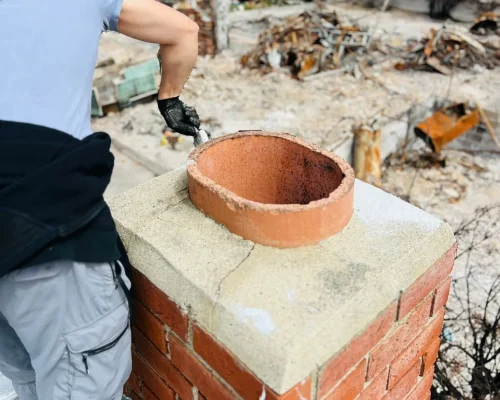 chimney installation